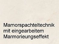 Marmorspachteltechnik